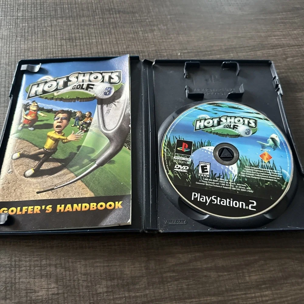 Hot Shots Golf 3‎ (PlayStation 2, 2002) PS2 Sony With Manual